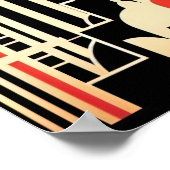 エレガントアールデコ ポスター (角)