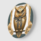 エレガントアールデコ ラージ壁時計 (傾斜)