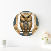 エレガントアールデコ ラージ壁時計 (ホーム)