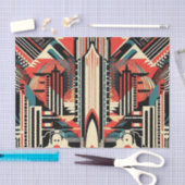 エレガントアールデコ 薄葉紙 (クラフト)