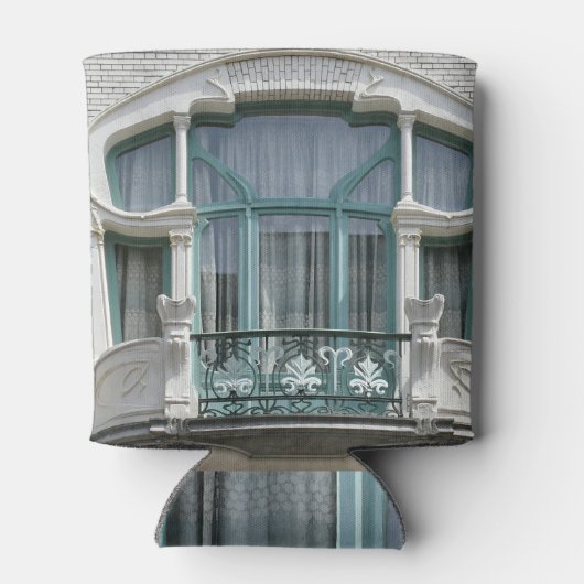 エレガントアールヌーボー：バルコスタイリッシュニー窓 缶クーラー (裏面)