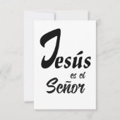 エレガントイエスエルセニョールブラック&ホワイトモダン サンキューカード (正面)