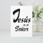 エレガントイエスエルセニョールブラック&ホワイトモダン サンキューカード (スタンド正面)