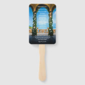 エレガントイタリアンアーチスレイクコ結婚モ ハンドファン (裏面)