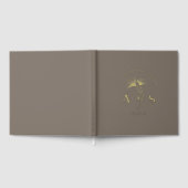 エレガントイチョウ離れス結婚砂岩 ゲストブック (全面)