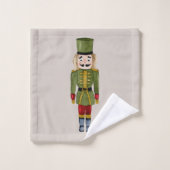 エレガントイニシャルの伝統的割り バスタオルセット (ウォッシュタオル)