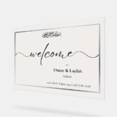 エレガントイパーソナライズされたス結婚クリル徴候 アクリルサイン (傾斜)