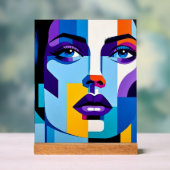 エレガントイベントスタイリング用アモダンクリル記号✨🖼️ アクリルサイン (ニュートラル)