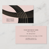 エレガントインスパイアアールデコ 名刺 (正面/裏面)