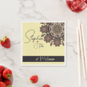 エレガントインスパイア結婚の スタンダードカクテルナプキン (インサイチュ)