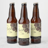 エレガントインスパイア結婚の ビールラベル (ボトル)