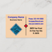 エレガントインテリアデザイナー（ステージングホームリビング） QR 名刺 (裏面)