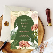 エレガントインディアン結婚式招待状 招待状