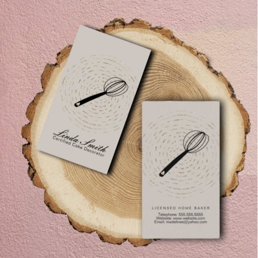 エレガントウィスクロッフェイクク金ゴールド循環ベーカリー 名刺