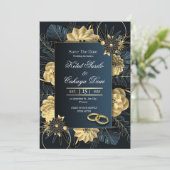 エレガントウェディングクラシック招待状-結婚スタイル 招待状 (スタンド正面)