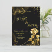 エレガントウェディングクラシック招待状-結婚スタイル 招待状 (スタンド正面)