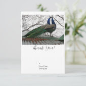 エレガントウェディングサンキューカード サンキューカード (スタンド正面)