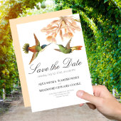 エレガントウェディングハミングバード赤面ピンクリリー