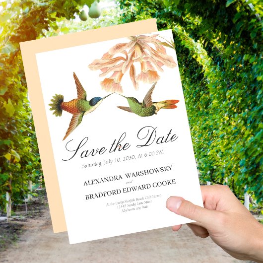 エレガントウェディングハミングバード赤面ピンクリリー