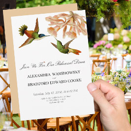 エレガントウェディングハミングバード赤面ピンクリリー