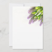 エレガントウェディングパーティの招待状 招待状 (裏面)