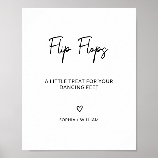 エレガントウェディングビーチサンダルダンスフロア踊り ポスター (正面)