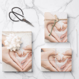 エレガントウェディングブライダルラッピング紙シート ラッピングペーパーシート