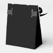 エレガントウェディングブルーハリウッドグラム フェイバーボックス (裏面サイド)