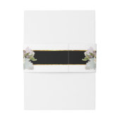 エレガントウェディングモノグラムのバラn多肉類金ゴールド 招待状ベリーバンド (裏面例)