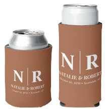 エレガントウェディングモノグラム新郎新婦イニシャル