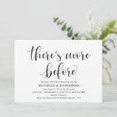 エレガントウェディングリハーサルディナー招待状カード 招待状 (スタンド正面)