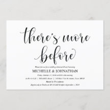 エレガントウェディングリハーサルディナー招待状カード