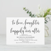 エレガントウェディングリハーサルディナー招待状カード 招待状 (スタンド正面)