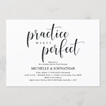 エレガントウェディングリハーサルディナー招待状カード