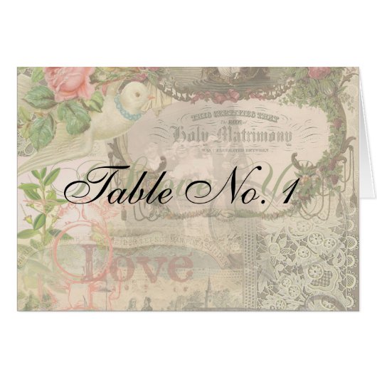 エレガントウェディングヴィンテージ結婚アンティークヴィンテージ (正面横)