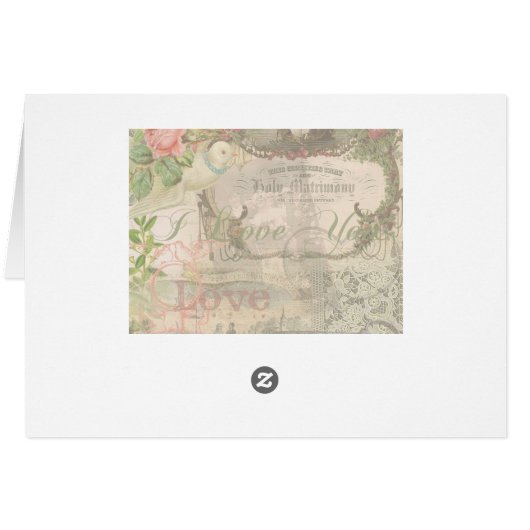 エレガントウェディングヴィンテージ結婚アンティークヴィンテージ (裏面横)