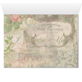 エレガントウェディングヴィンテージ結婚アンティークヴィンテージ (内部横(下))