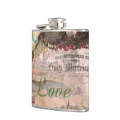 エレガントウェディングヴィンテージ結婚アンティークヴィンテージ フラスク (左)