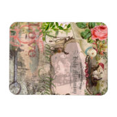 エレガントウェディングヴィンテージ結婚アンティークヴィンテージ マグネット (横)