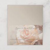 エレガントウェディング座席表サマーバラ プレイスカード (外部開封)