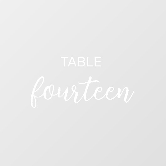 エレガントウェディング座席表 ウィンドウサイン (シート)