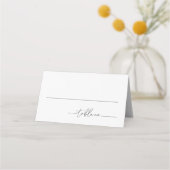 エレガントウェディング座席表 プレイスカード (正面)