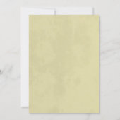 エレガントウェディング招待状カード 招待状 (裏面)