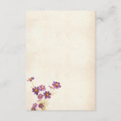 エレガントウェディング招待状 エンクロージャーカード (裏面)