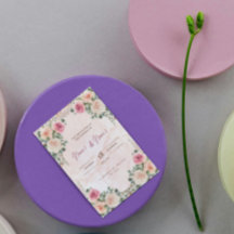 エレガントウェディング招待状