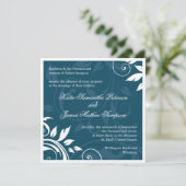 エレガントウェディング招待状 招待状 (スタンド正面)