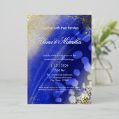 エレガントウェディング招待状 箔招待状 (立ち正面)
