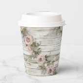 エレガントウェディング紙カップ 紙コップ (裏面)