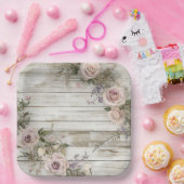 エレガントウェディング紙プレート ペーパープレート (パーティー)