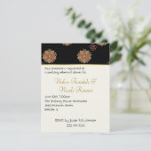 エレガントウエディングリハーサルディナー招待状 招待状 (スタンド正面)